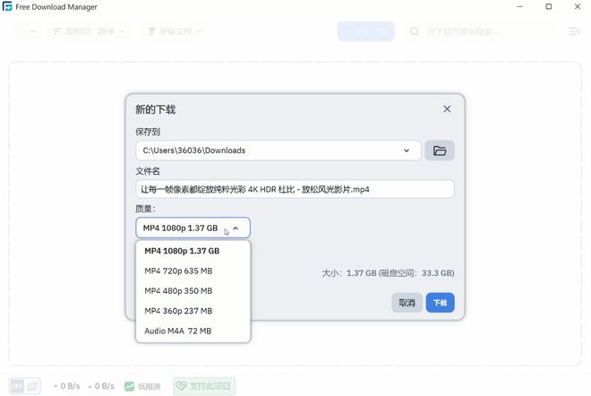 图片[13]-Free Download Manager直装版：下载速度达110MB/s！可下磁力和BT，支持抓取网页音视频！-科技乐小天